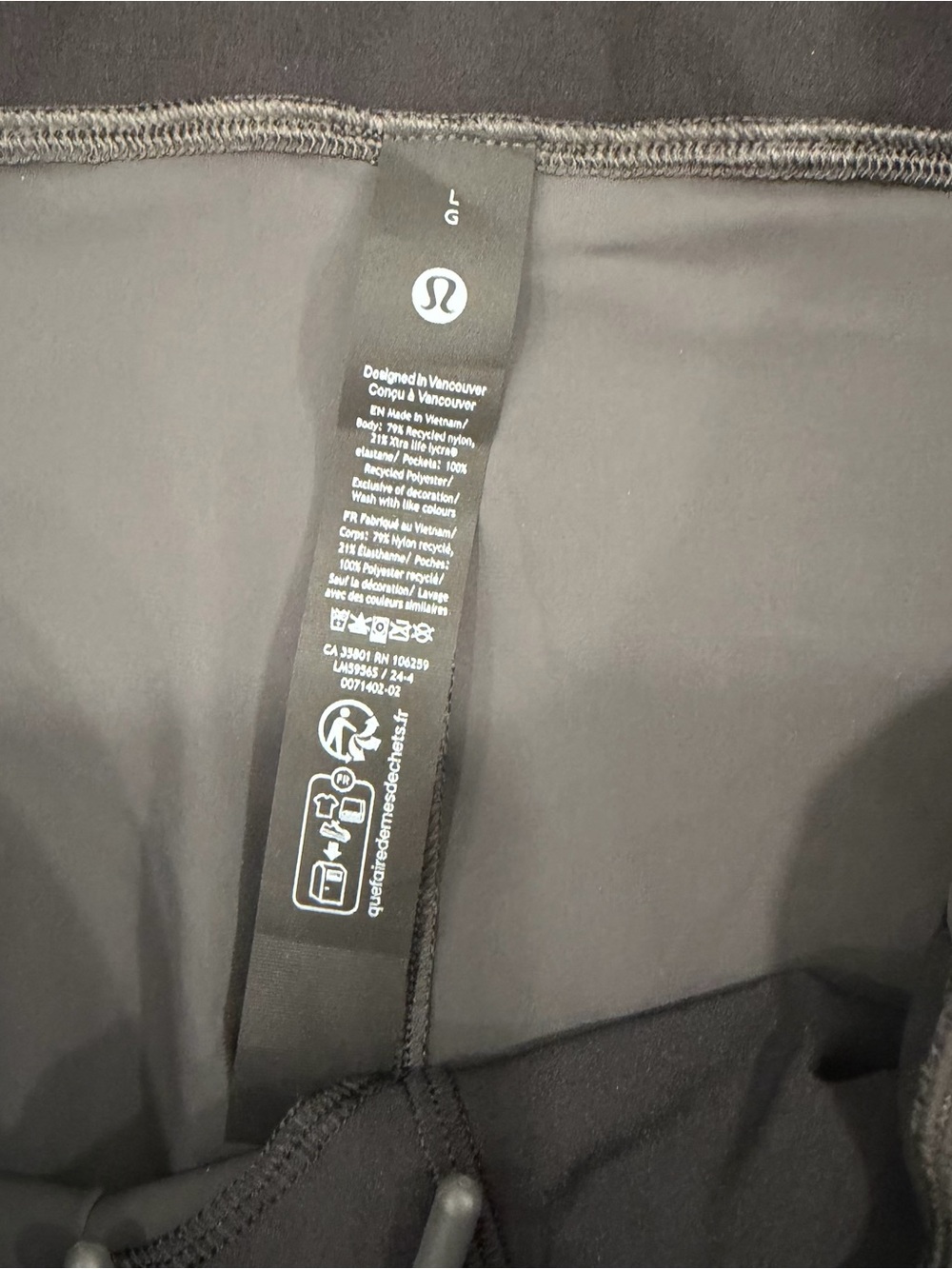 lululemon athletica Men’s Graphite Grey Surge Jogger Regular Large NWT - Picture 5 of 8